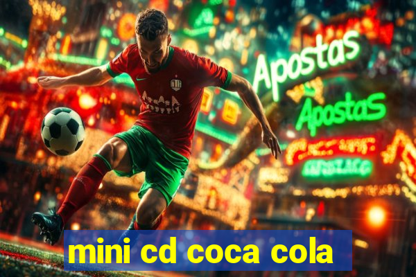 mini cd coca cola